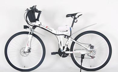 富比特紳士Q5超強(qiáng)續(xù)航26寸24寸折疊鋰電池電動車自行車山地